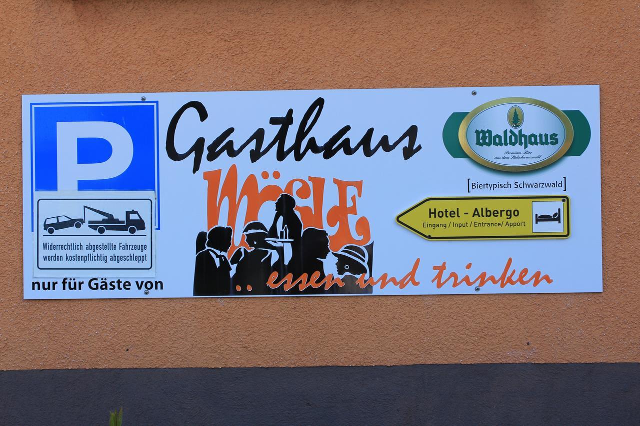 Gasthaus Moesle Hotell Reute  Exteriör bild